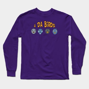 4 Da Birds Heads Long Sleeve T-Shirt